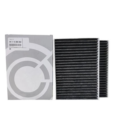 自動車用部品ACフィルター ダークグレー活性炭フィルター 64119366403 BMW用自動車用部品修理用