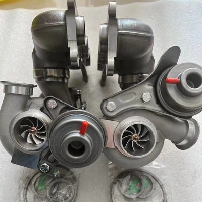フロービレットツインターボ Td04 17t 19t N54 BMW 535i 49131-07017 49131-07030用のターボチャージャー